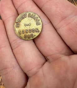 Summit Saloon Condon Oregon Trade Token