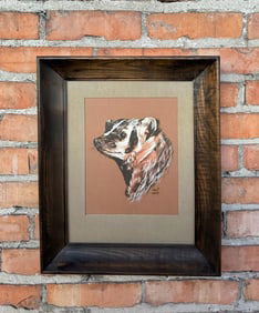 Robert Neaves Montana Badger Painting