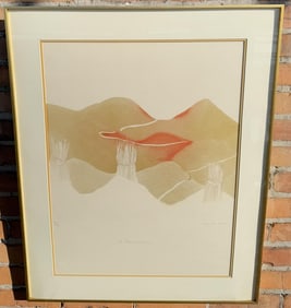 Charlotte Reine Woodblock Print