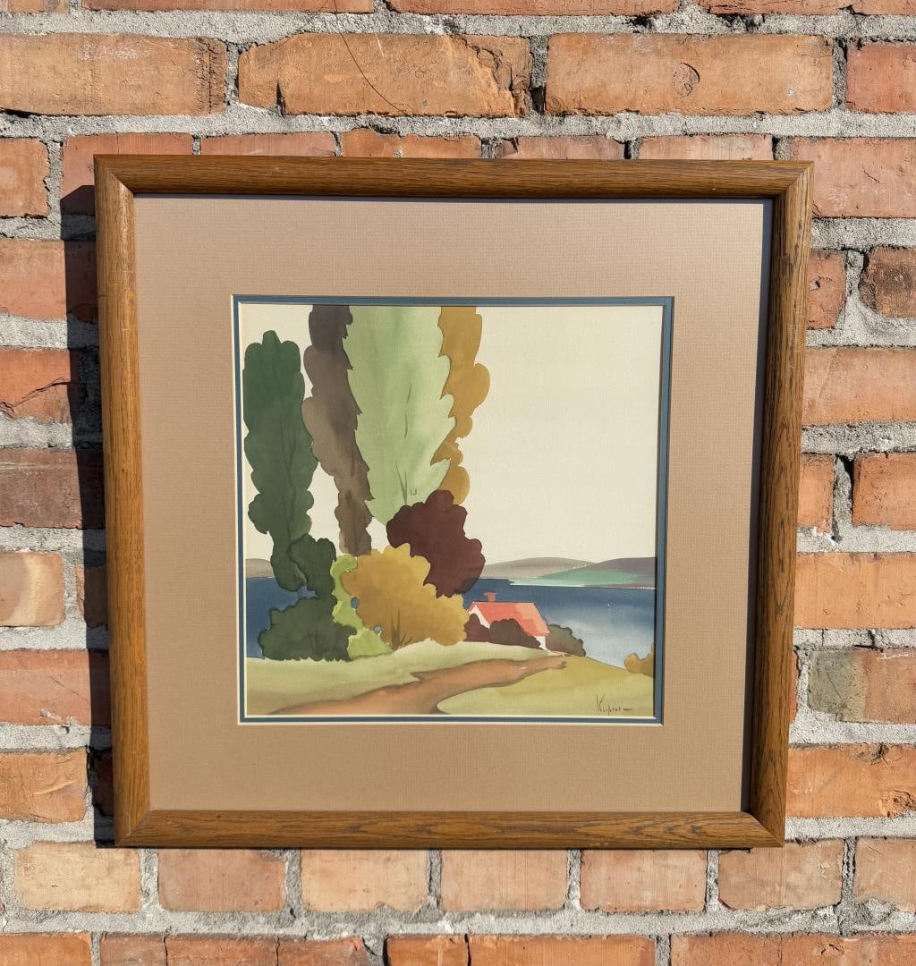 Ruben Kupur Watercolor Painting (1 of 3)