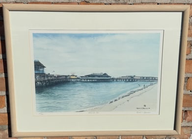 Koral Mariano Redondo Pier Print