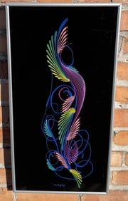 Pinstripe Painting by Duck