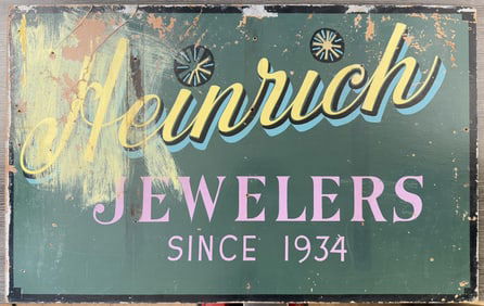 Carl J. Heinrich Jewelers Missoula Montana Sign