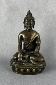Antique Tibetan Chinese Bronze Buddha