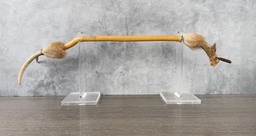 Native American Indian Deer Horn Back Scratcher