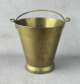 Antique Brass Bucket