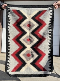 Navajo Ganado Indian Blanket Rug