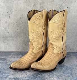 Los Altos Caiman Crocodile Cowboy Boots