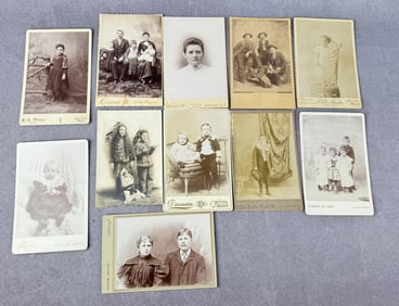 Collection of Antique Montana Cabinet Photos