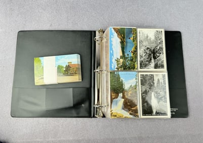 Collection Of Glacier Park Montana Postcards