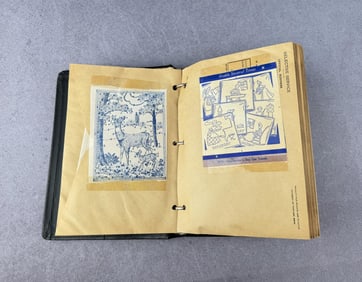 Binder Full Of 1940s Sewing Patterns