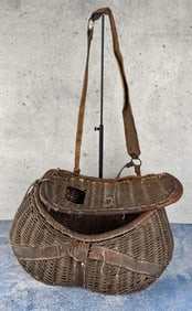 Antique Montana Fly Fishing Creel