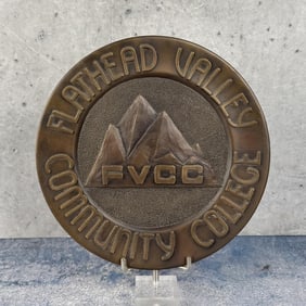 Flathead Valley Community College Bronze Plaque
