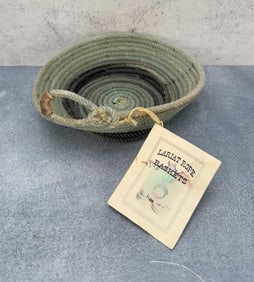 Montana Made Cowboy Lariat Rope Basket