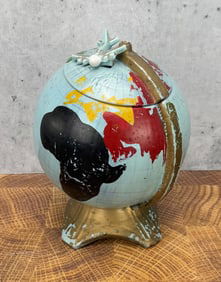 Mccoy Globe Cookie Jar
