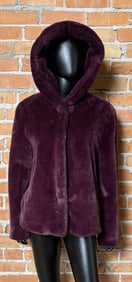 Simply Vera Vera Wang Faux Fur Hoodie Jacket