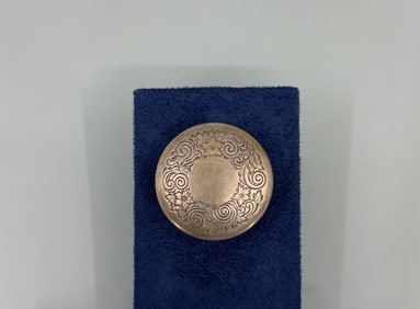 Gorham Sterling Silver Snuff Pill Box