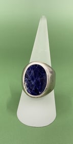 Sterling Silver Sodalite Ring