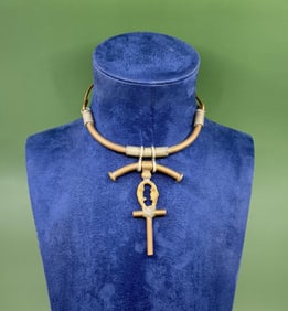 Brutalist Ankh Necklace