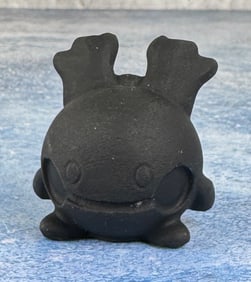Carved Obsidian Chingling Pokemon Figure