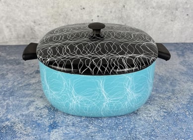 Melmade Seredipity Spaghetti Drizzle Enamel Pot