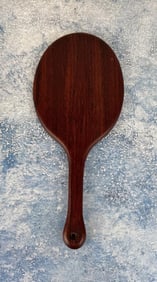 Beveled Redwood Hand Mirror