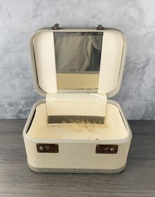 Vintage Travel Luggage Cosmetic Case