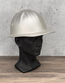 McDonald T Aluminum Hard Hat Helmet