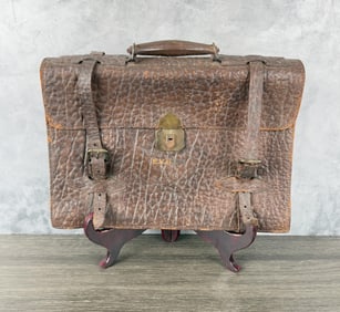 Leather Folding Briefcase