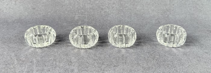 Cut Glass Single Open Salts