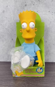 1990 Bart Simpson Dandee Vinyl Plush Doll