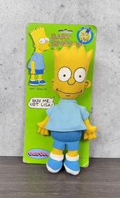 1990 Bart Simpson Dandee Plush Doll