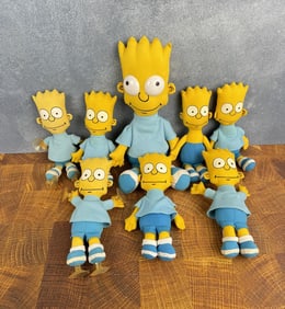 Bart Simpson Dandee Plush Dolls