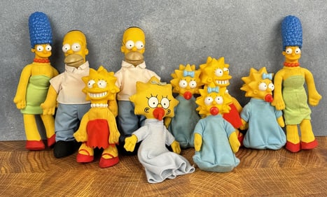 Simpsons Vinyl Plush Dolls