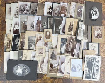 Collection of Antique Cabinet Photos