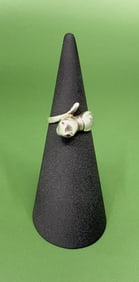 Sterling Silver Cat Ring