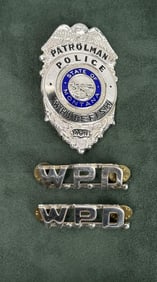 Whitefish Montana Police Badge