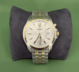 Seiko Kinetic 5m62-0CJ0 Watch