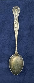 Canadian Ship Canal Sterling Souvenir Spoon