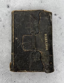 1860 Pennsylvania Diary D.M. Lusk Newspaper Editor