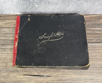 Antique Oxford Indiana Photo Album