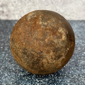 Antique Montana Indian Wars Cannonball