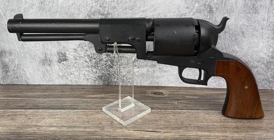 Folk Art Oversized Colt 1848 Dragoon Revolver