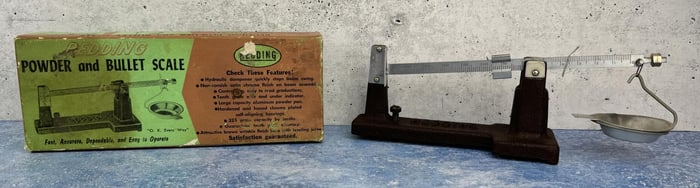 Redding Powder and Bullet Scale