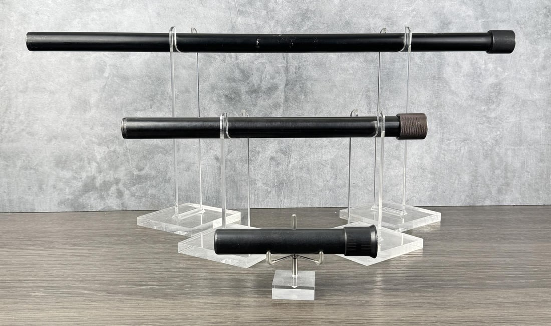 Remington 870 1100 Magazine Extension Tubes: One is Choate. Longest is 26".