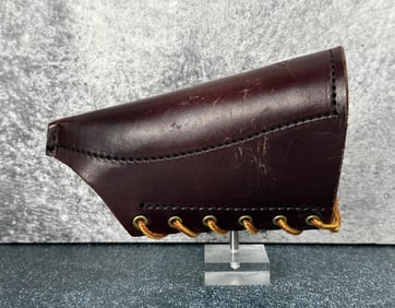 Cabelas Leather Rifle Butt Stock Cheek Pad