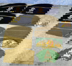 Collection of Garrison Travel and School Caps