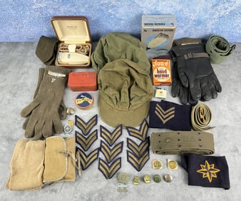 Collection of Korean War US Army Surplus