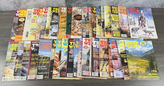 Collection of True West Magazines