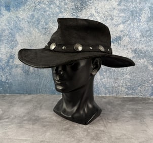 Minnetonka Leather Montana Cowboy Hat